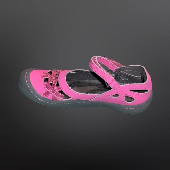 Little Kids Jambu Blossom Pink Outdoor Mary Jane Comfort Sneaker Size 2 - Picture 3 of 6